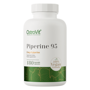 Екстракт Черен пипер 2 мг | Пиперин | Piperine 95 |  OstroVit, 180 капс. 