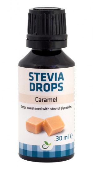Течен подсладител от стевия | Stevia drops Vanilla | Sukrin, 30 мл