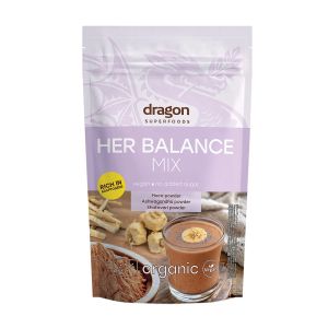 Био микс за жени 200 гр | Мака, Ашваганда, Шатавари| Her Balance Mix | Dragon Superfoods 