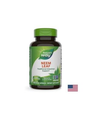 Нийм 475 мг | Neem Leaf | Natures Way, 100 капс. 