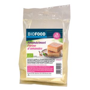  Бадемово брашно БИО | Amandelmeel Farine d’amandes| Damhert Nutrition, 100 g