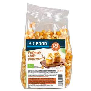 Царевица за пуканки БИО | Biodoos Pofmais mais popcorn BIO | Damhert Nutrition 250 g
