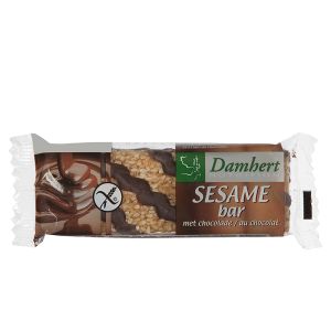 Сусамов бар с шоколад без глутен БИО| Sesame bar met chocolate | Damhert Nutrition 45 g