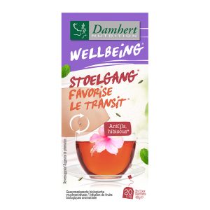 Билков чай за чревна перисталтика x 20 филтърни пакетчета, 40 g| Wellbeing Favorise Le Transit | Damhert Nutrition 40 g