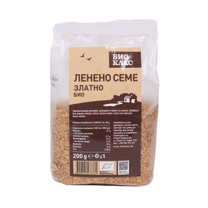 Златно ленено семе БИО | Био Класа, 200 гр. 