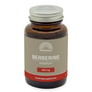 Берберин 500 мг | Berberine Rebersa® | Mattisson Healthstyle, 60 капсули