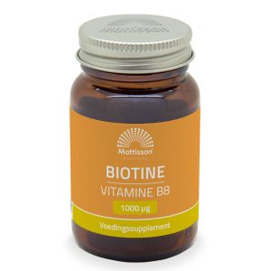 Биотин 1000 µг | Biotine | Mattisson Healthstyle, 60 таблетки