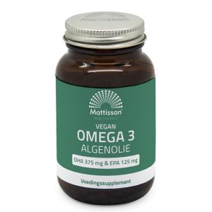 Веган Омега-3 от водорасли | Vegan Omega-3 Algenolie | Mattisson Healthstyle, 60 капсули