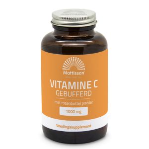 Витамин С (буферириран) 656 мг | Vitamine C Gebufferd | Mattisson Healthstyle, 90 капсули