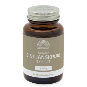 Жълт кантарион 300 мг | Organic Sint Janskruid Extract | Mattisson Healthstyle, 90 капсули
