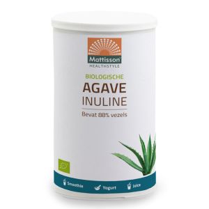 Инулин (от Агаве), БИО | Biologische Agave Inuline | Mattisson Healthstyle, 200 г прах
