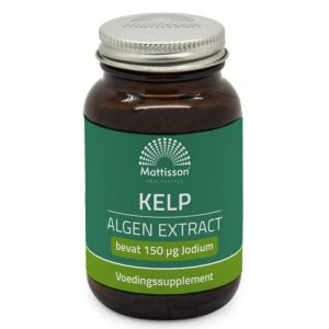 Келп (кафяви морски водорасли) | Kelp Algen extract | Mattisson Healthstyle, 200 таблетки