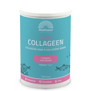 Колаген (рибен) тип I | Marine Collagen | Mattisson Healthstyle, 300 г прах