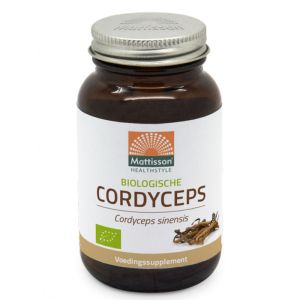 Кордицепс 525 мг | Biologische Cordyceps | Mattisson Healthstyle, 60 капсули
