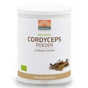 Кордицепс БИО | Biologisch Cordyceps poeder | Mattisson Healthstyle, 100 г прах