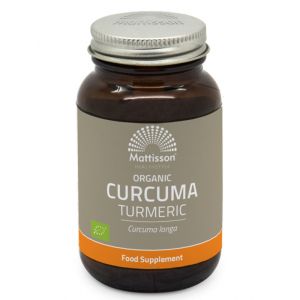 Куркума | Organic Curcuma Turmeric | Mattisson Healthstyle, 120 капсули