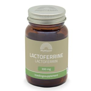Лактоферин 300 мг | Lactoferrine | Mattisson Healthstyle, 30 капсули