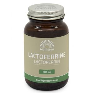 Лактоферин 500 мг | Lactoferrine | Mattisson Healthstyle, 60 капсули