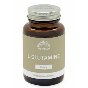 Л-Глутамин 500 мг | L-Glutamine | Mattisson Healthstyle, 90 капсули