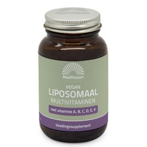 Липозомни мултивитамини веган | Vegan Liposomal Multivitaminen | Mattisson Healthstyle, 30 капсули