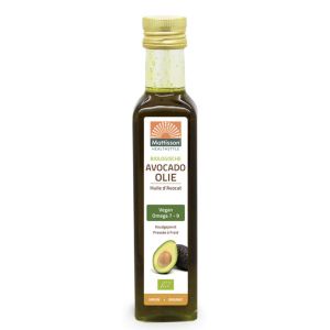 Масло от Авокадо (студено пресовано), БИО | Biologische Avocado Oile | Mattisson Healthstyle, 250 мл