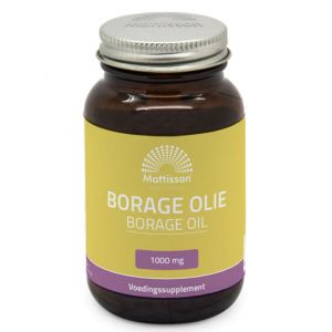 Масло от пореч + витамин Е | Borage Olie | Mattisson Healthstyle, 60 капсули