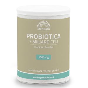 Пробиотик 7 млрд. активни пробиотици | Probiotica 7 Miljard CFU | Mattisson Healthstyle, 125 г прах