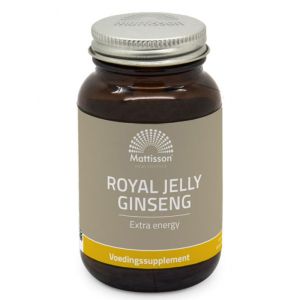Пчелно млечице + азиатски женшен | Royal Jelly with Ginseng | Mattisson Healthstyle, 60 капсули