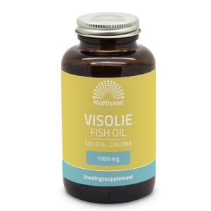 Рибено масло 1000 мг (EPA 455 мг/ DHA 230 мг) | Visolie 1000 | Mattisson Healthstyle, 60 капсули