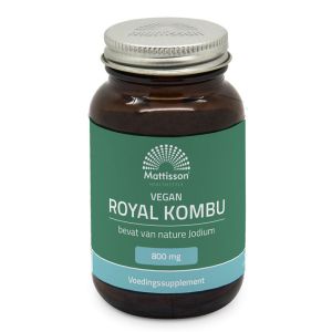 Роял Комбу (кафяви водорасли Ламинария) | Royal Kombu | Mattisson Healthstyle, 60 капсули