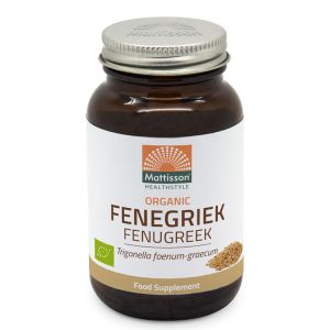 Сминдух (семена) 330 мг | BIO Fenegriek | Mattisson Healthstyle, 120 капсули