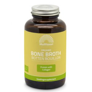 Телешки костен бульон | Organic Bone Broth | Mattisson Healthstyle, 180 капсули