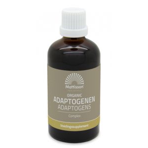 Тинктура от адаптогенни билки, БИО | Organic Adaptogenen Complex | Mattisson Healthstyle, 100 мл