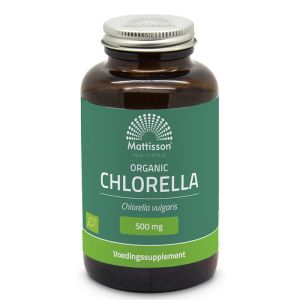 Хлорела 500 мг | Biologische Chlorella | Mattisson Healthstyle, 240 таблетки