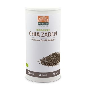 Чия (семена, БИО) | Biologische Chia Zaden | Mattisson Healthstyle, 1 кг
