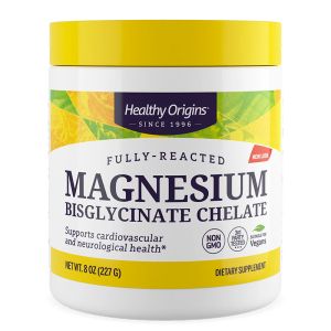 Магнезий (бисглицинат хелат) 200 мг | Magnesium Bisglycinate Chelate | Healthy Origins, 227 г прах
