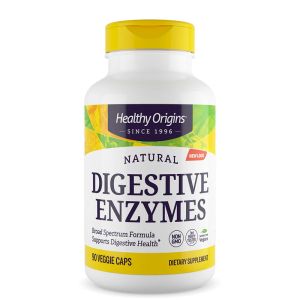 Храносмилателни ензими | Digestive Enzymes | Healthy Origins, 90 капсули