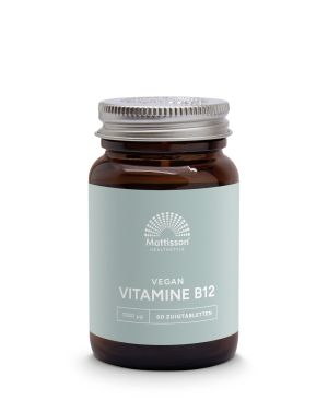 Витамин В12 (метилкобаламин) 1000 µг | Vitamine B12 | Mattisson Healthstyle, 60 таблетки за смучене