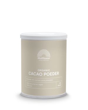 Какао на прах, БИО | Biologische Cacao poeder | Mattisson Healthstyle, 100 г