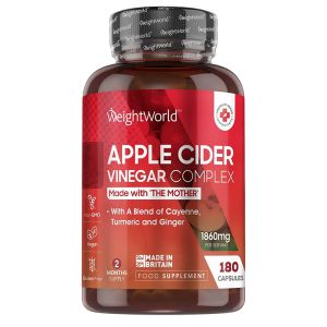 Ябълков оцет комплекс | Apple Cider Vinegar Complex | WeightWorld, 180 капсули