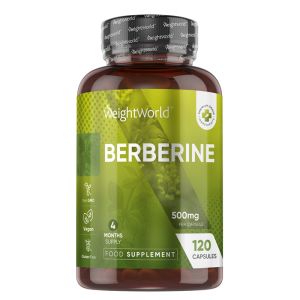 Берберин 500 мг | Berberine | WeightWorld, 120 капсули