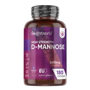 D- Mаноза 666 мг | D-Mannose | WeightWorld, 180 капсули