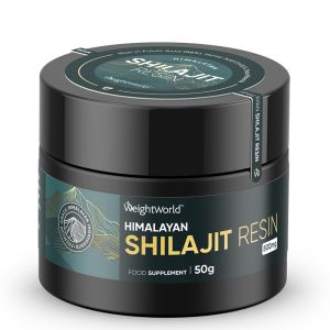 Шилажит + ашваганда, куркума и черно мюсли | Himalayn Shilajit Resin | WeightWorld, 50 г паста