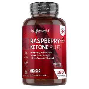Малинови кетони Плюс | Raspberry Ketone Plus | WeightWorld, 180 капсули