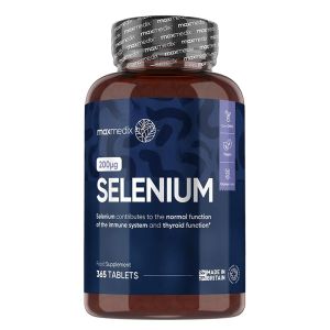 Селен (L-селенометионин) 200 µг | Selenium | WeightWorld, 365 таблетки