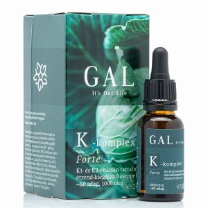 Капки Витамин K1 + K2 Форте | K-komplex Forte drops | GAL, 20 ml