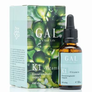 Течен Витамин K1 500 μg | K1 Vitamin | GAL, 30 ml, 480 капки