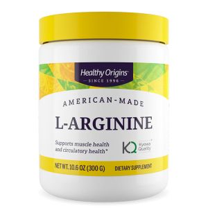 L-Аргинин | L-Arginine | Healthy Origins, 300 г прах