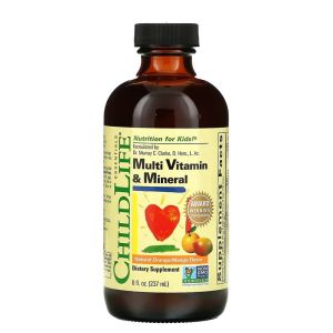  Мултивитамини и минерали за деца | Multi Vitamin Mineral | Child Life, 237 мл 