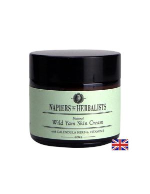 Крем за тяло с див ям, невен и витамин Е | Wild Yam Skin Cream| Napiers, 60 мл 